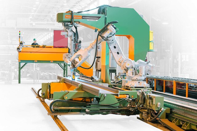 structural steel robotic welding