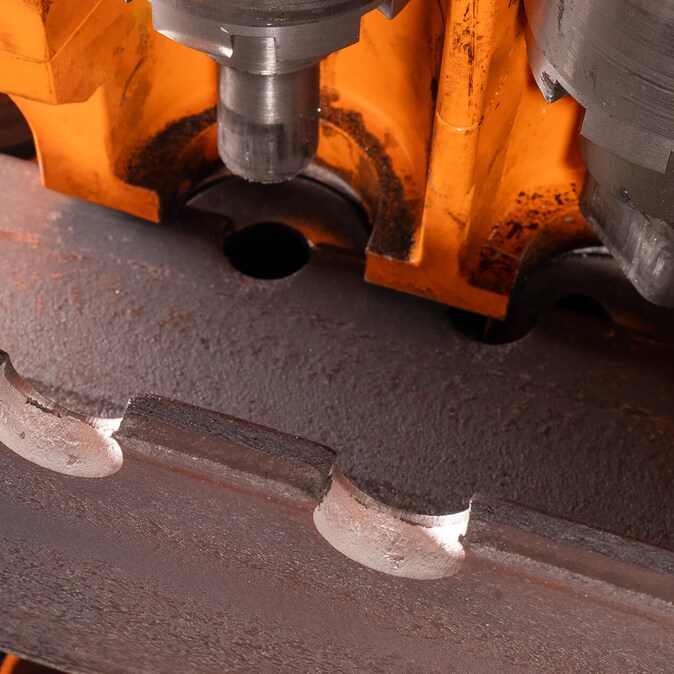 shearing steel angle