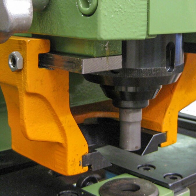 ironworker notching and bending