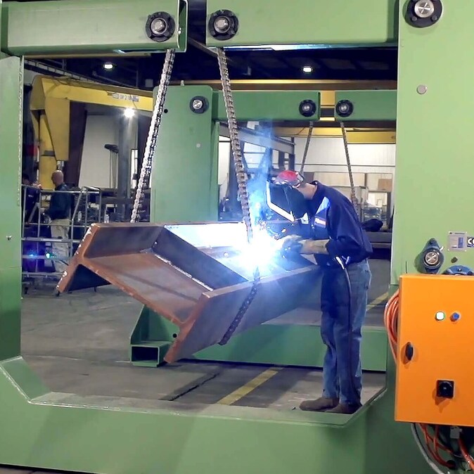 beam rotator machine housing beam rotator machine housing