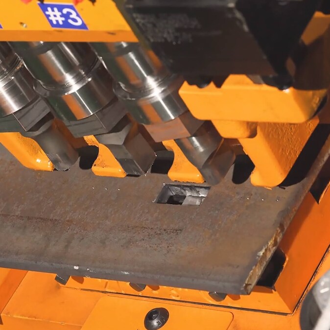 square punching square punching